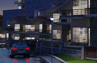Street view night